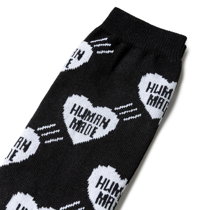 Heart Socks | Black