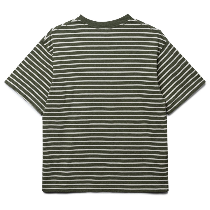Heart Striped Tee | Olive