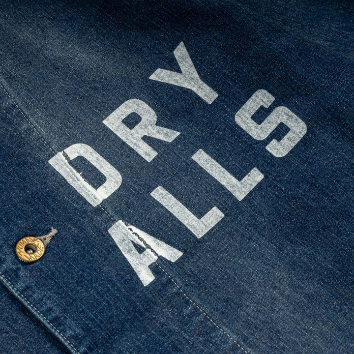 Military Denim Coverall Jacket | Indigo