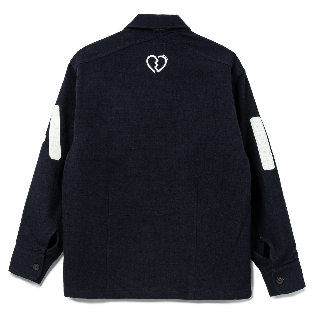 Military L/S Shirt | Navy
