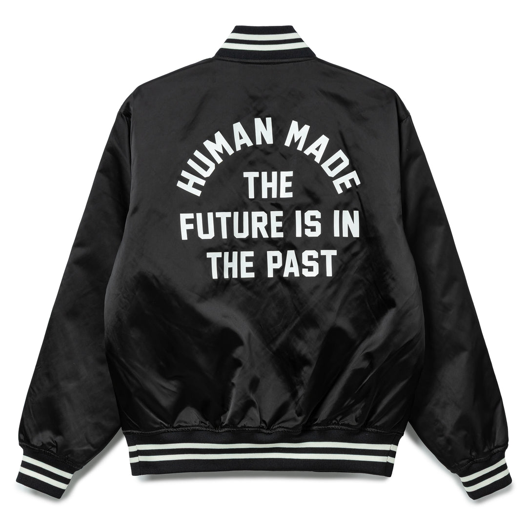 Human Made Nylon Stadium Jacket | Black Human Made Nylon Stadium Jacket | Black