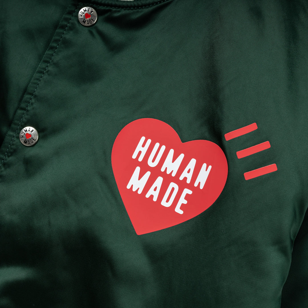 Nylon Stadium Jacket | Green