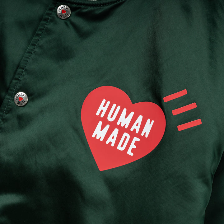 Nylon Stadium Jacket | Green