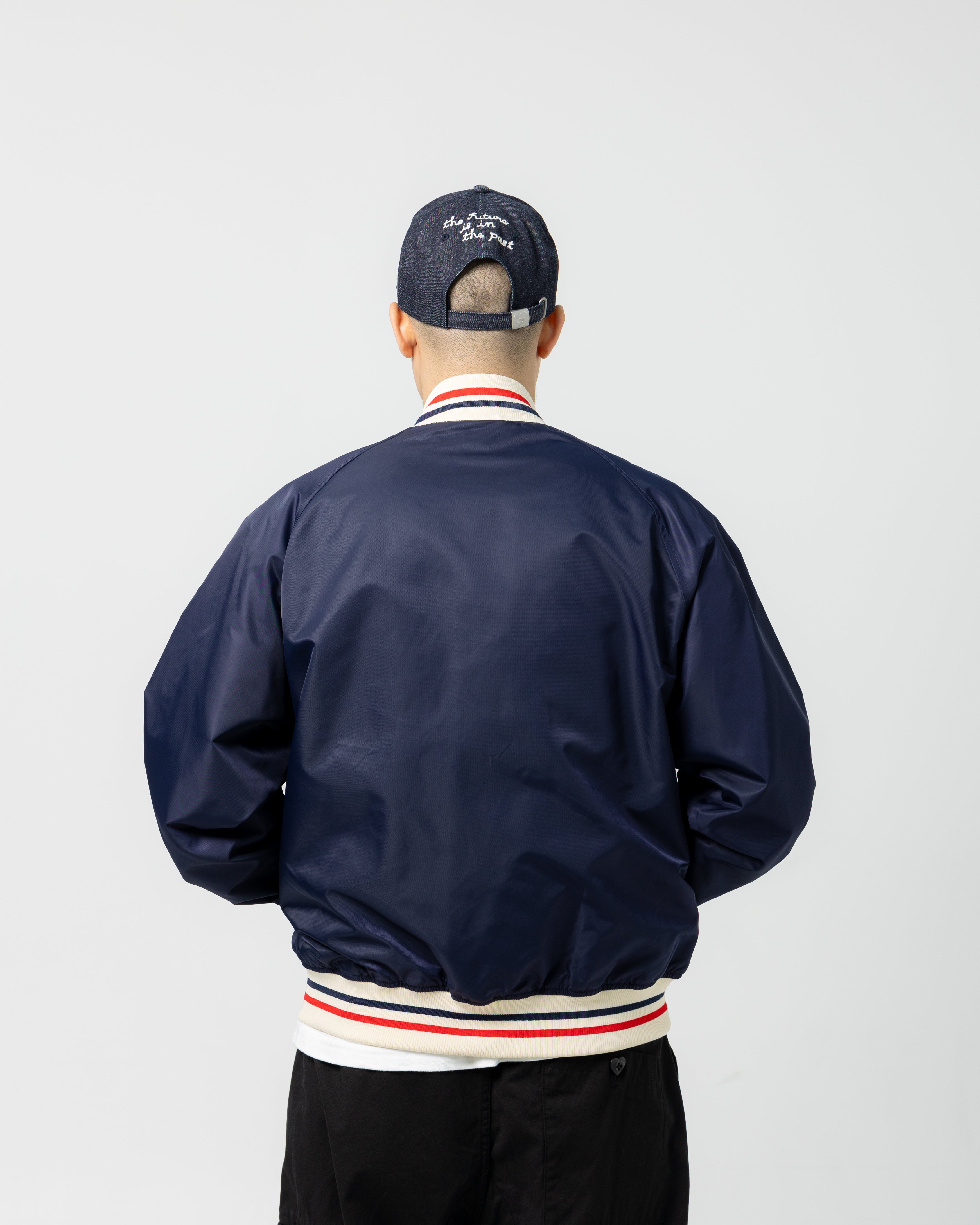 Human Made Nylon Stadium Jacket | Navy