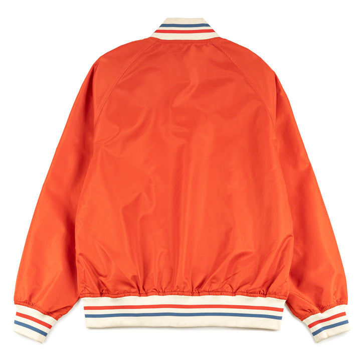 Nylon Stadium Jacket | Red