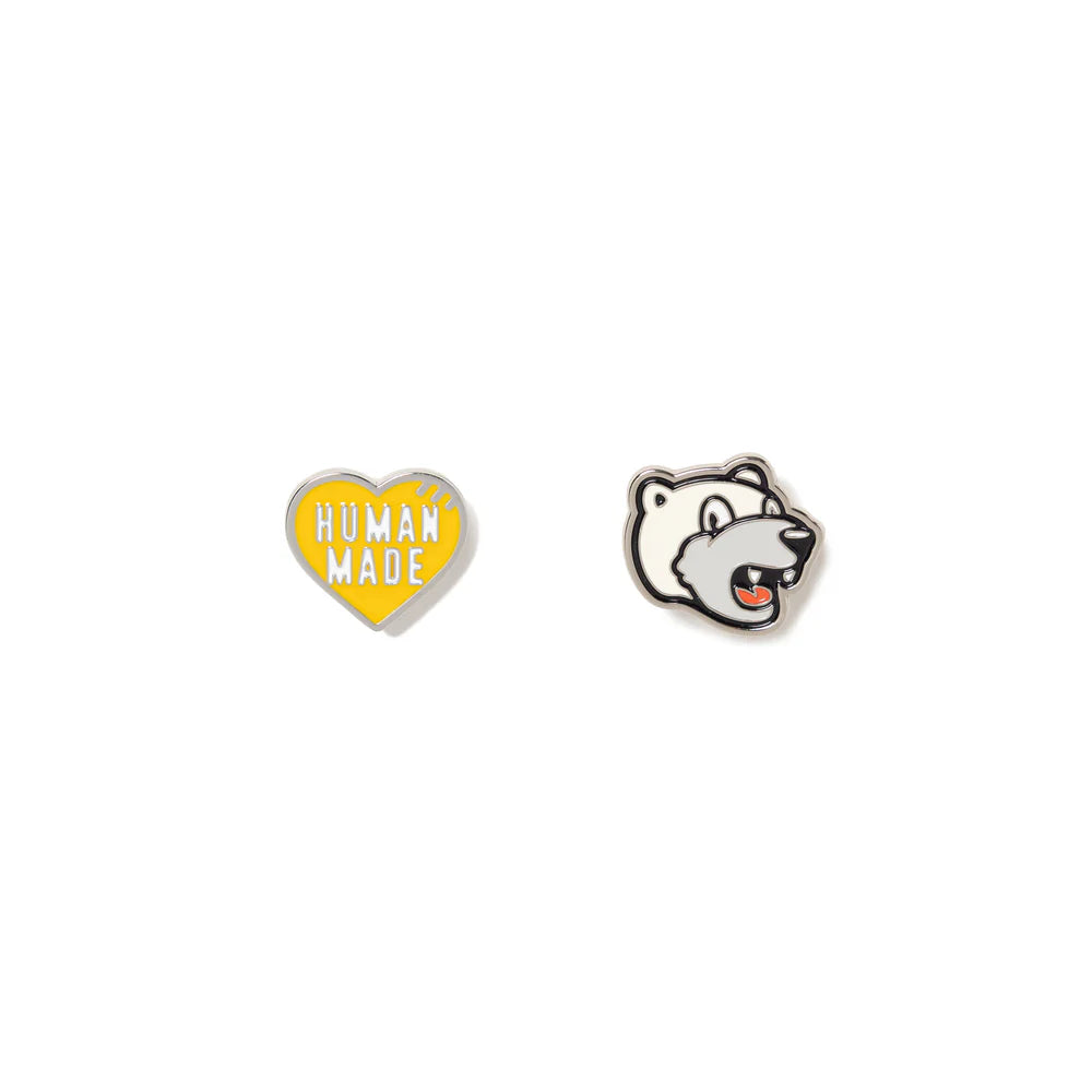 Human Made Pins Set | Yellow – CROSSOVER