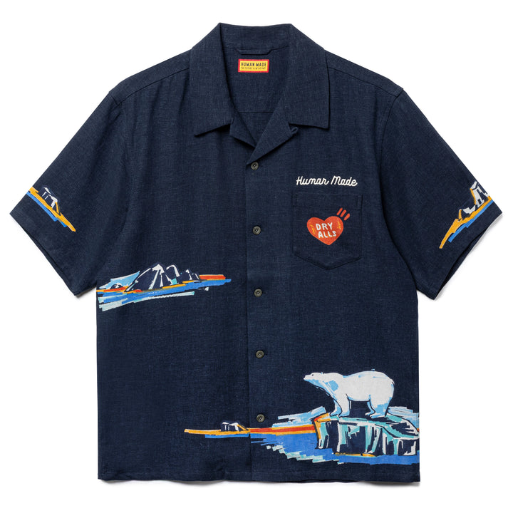 Printed Shirt | Navy