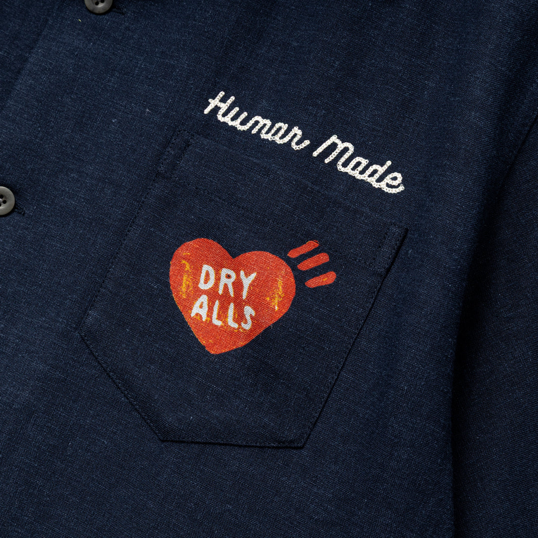 Printed Shirt | Navy