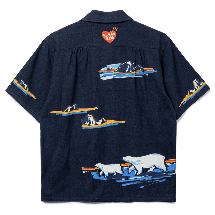 Printed Shirt | Navy