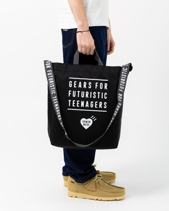 Shoulder Tote Bag | Black