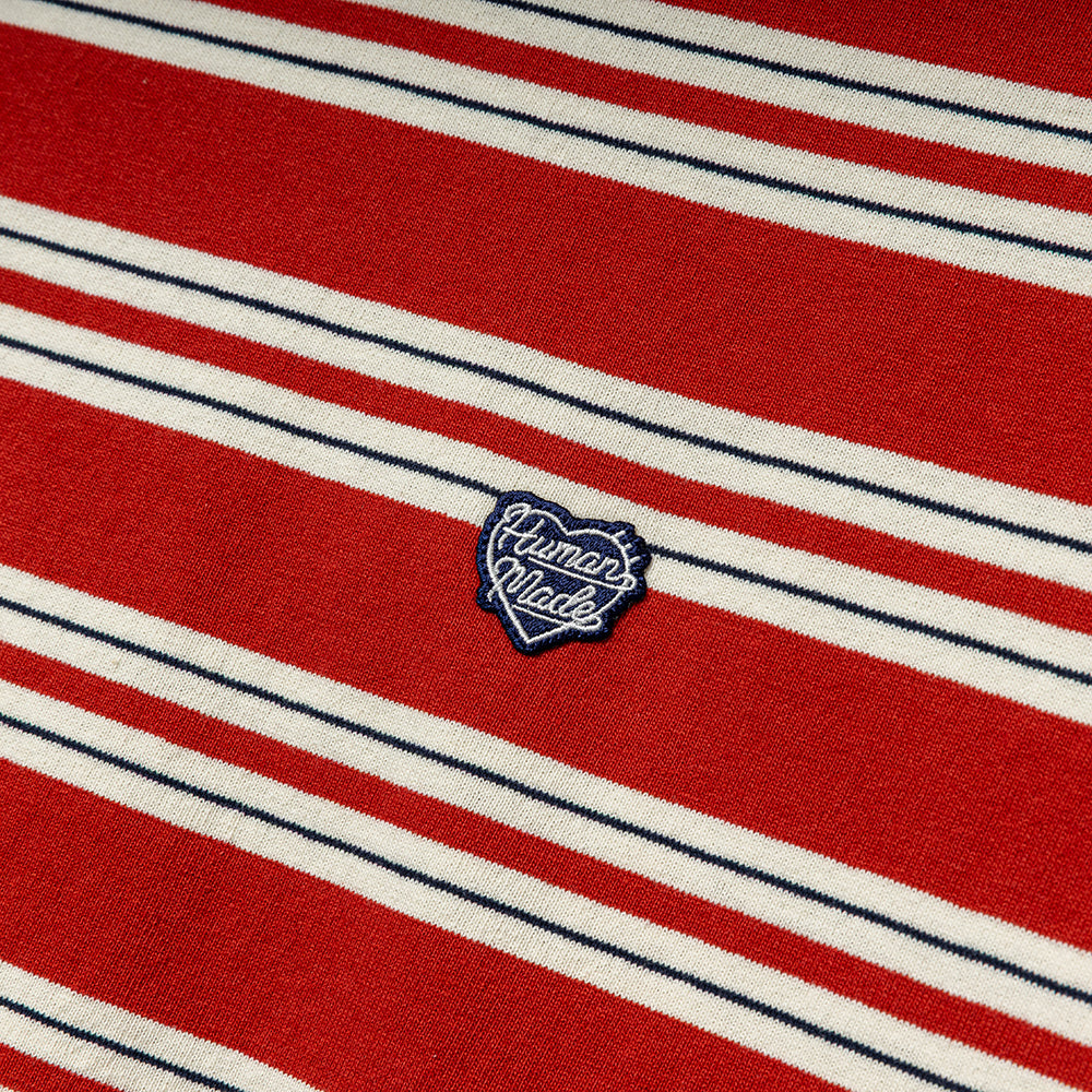 Striped Tee | Red