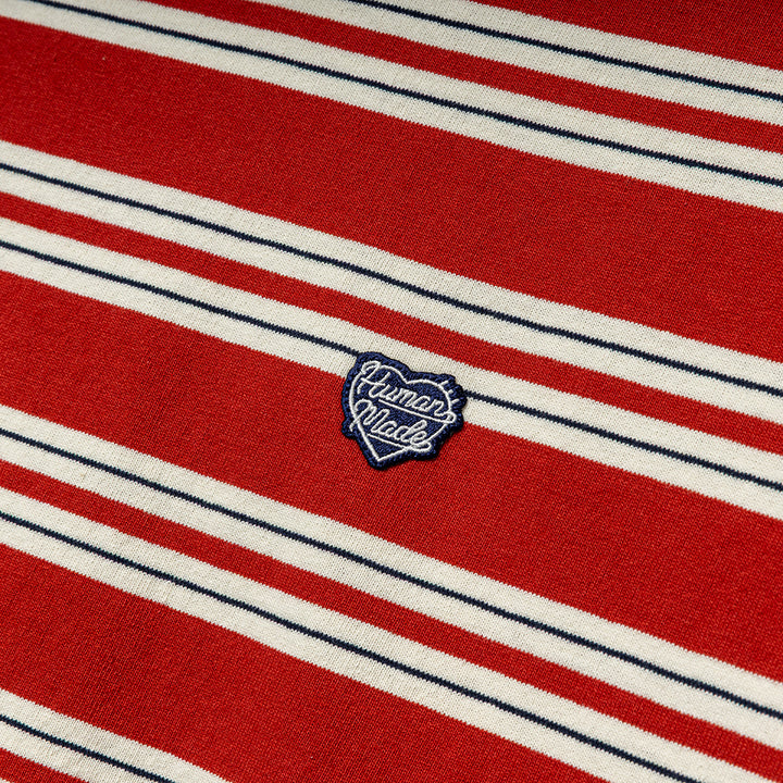 Striped Tee | Red