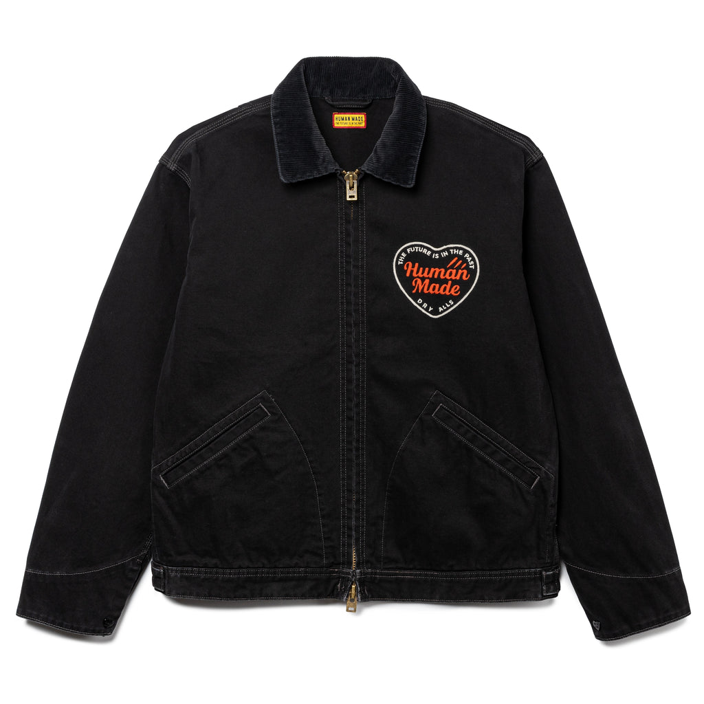 Human Made Zip-Up Work Jacket | Black