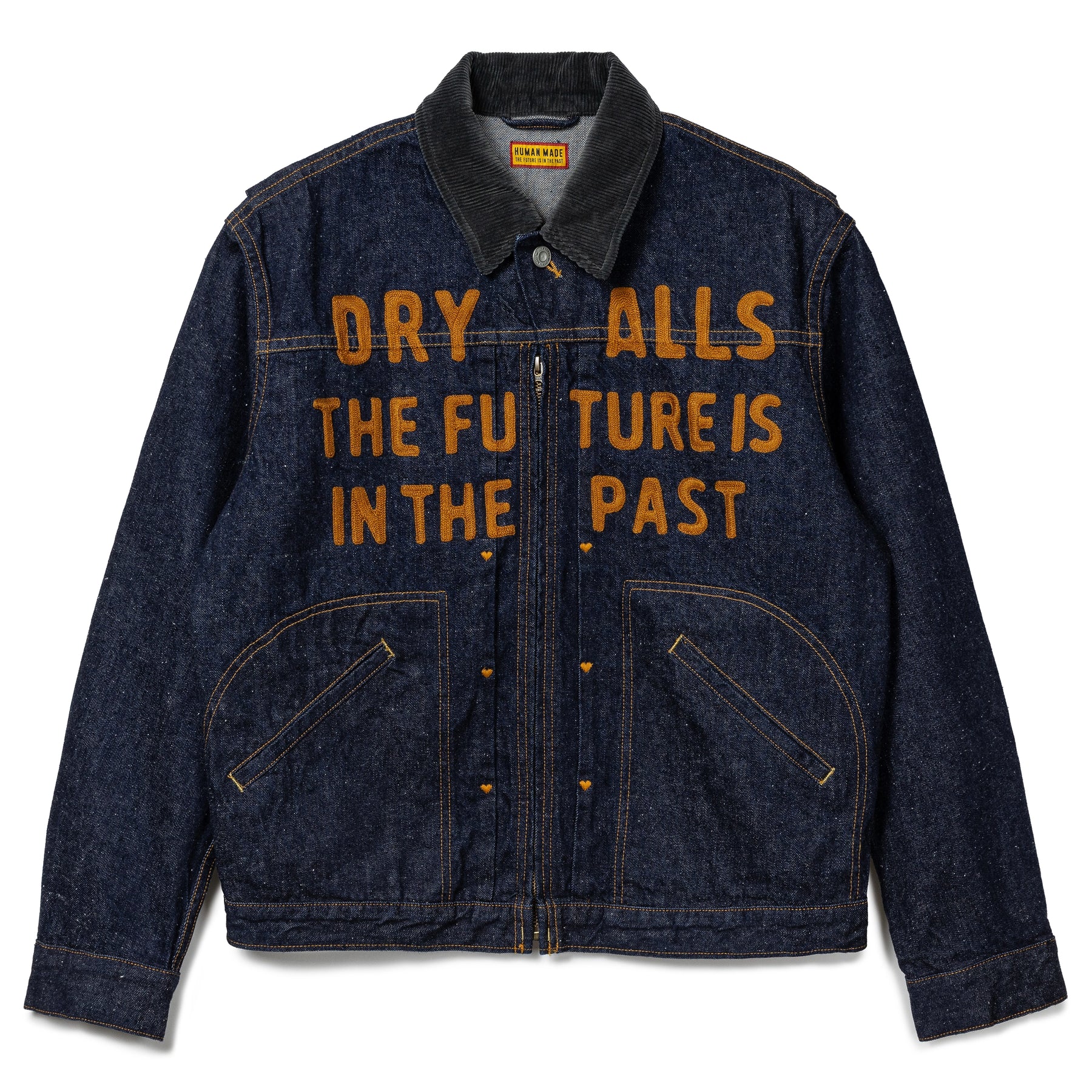 HUMAN MADE デニムジャケットZIP-UP DENIM JACKET Human Made Zip-up Denim Work Jacket