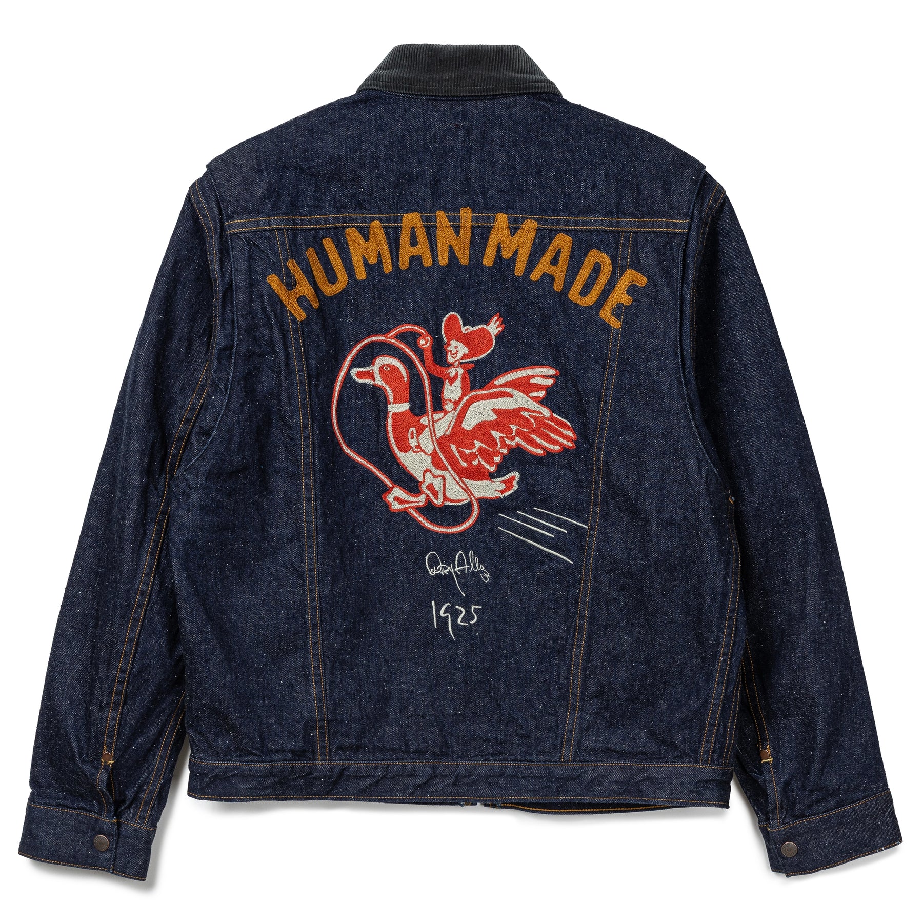 Human Made Zip-up Denim Work Jacket