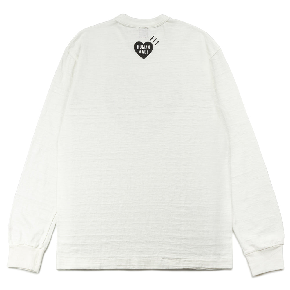 Graphic L/S Tee | White