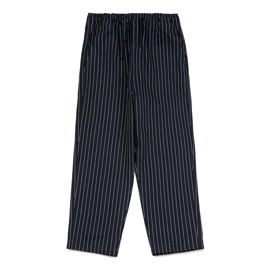 Multi Mix Stripe Printed Barrel Pants  - Green Combo