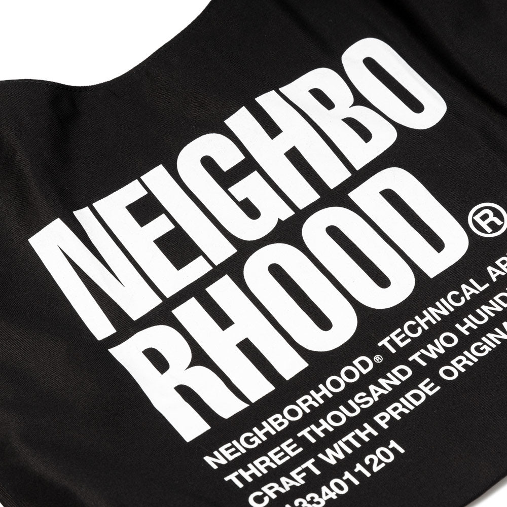 Neighborhood ID Tote Bag-M | Black – CROSSOVER