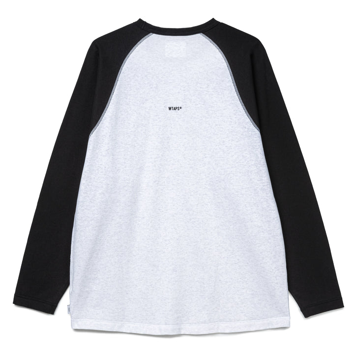 Ian / LS / Cotton | Black Light Gray