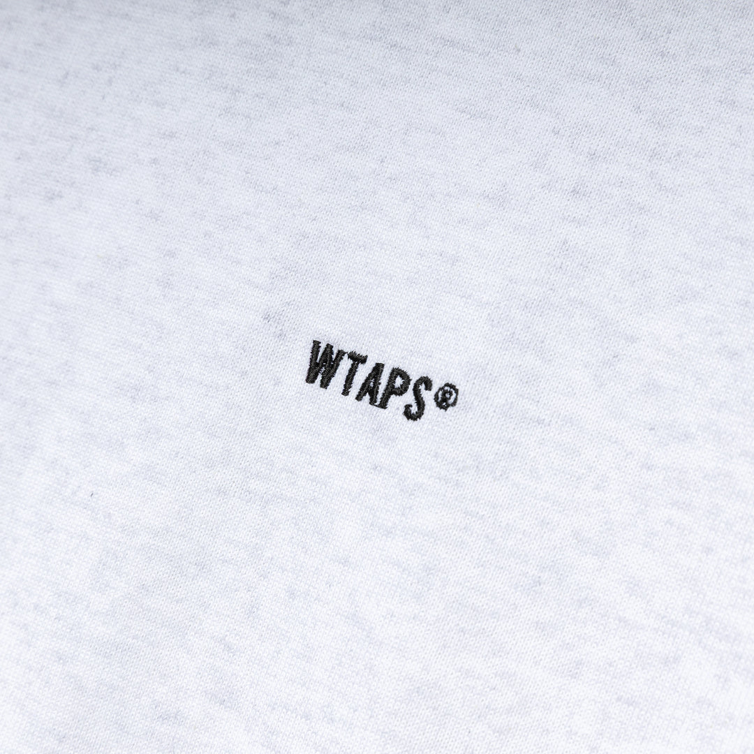 Ian / LS / Cotton | Black Light Gray