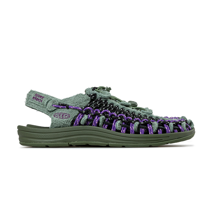 Keen x Henrik Vibskov Uneek Leather Sneaker | Green Spring