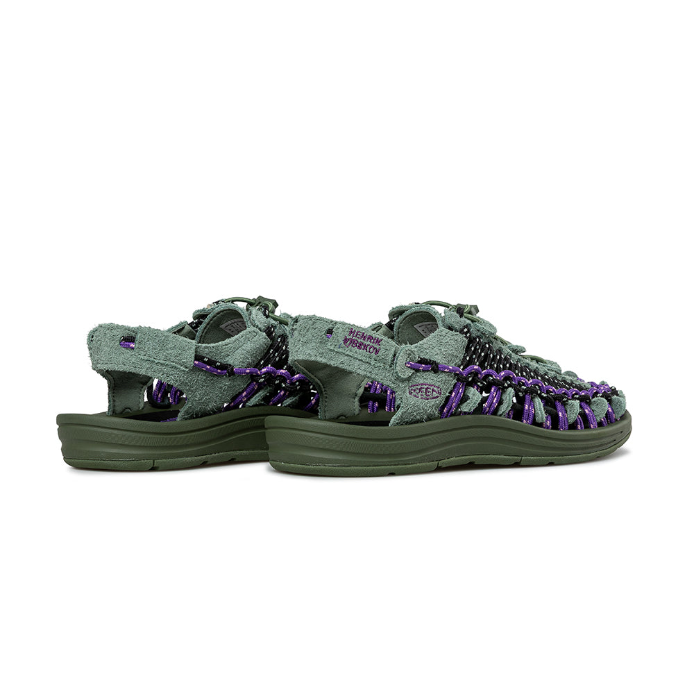 Keen x Henrik Vibskov Uneek Leather Sneaker | Green Spring