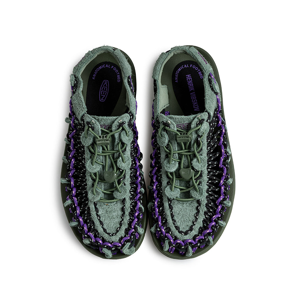 Keen x Henrik Vibskov Uneek Leather Sneaker | Green Spring