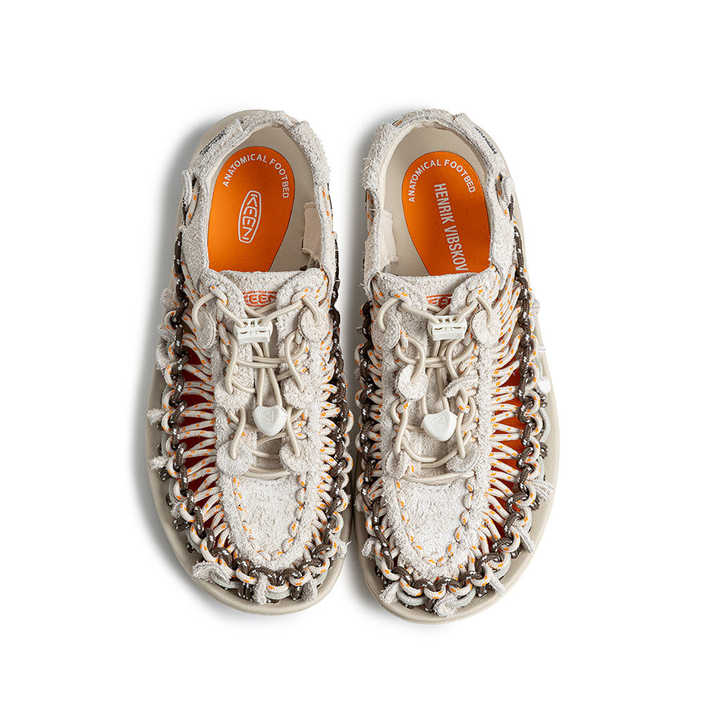 Keen x Henrik Vibskov Uneek Leather Sneaker | Tangerine Cream