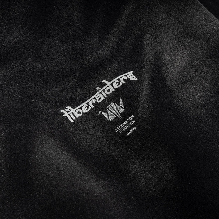 LR Sleeve Logo Vintage Crewneck | Black
