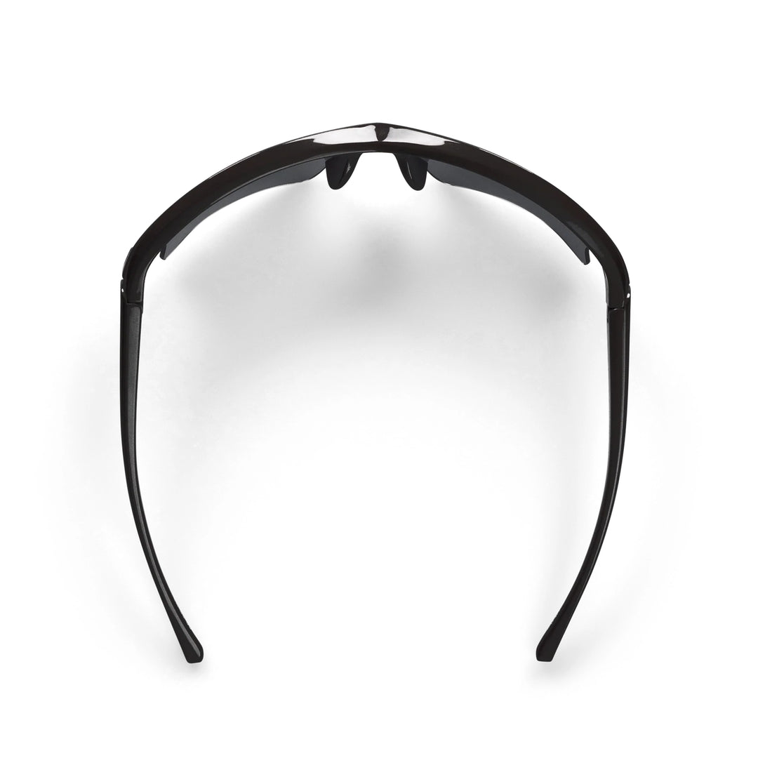 Le Specs x No Problemo Pluto Sunglasses | Black Smoke Mono