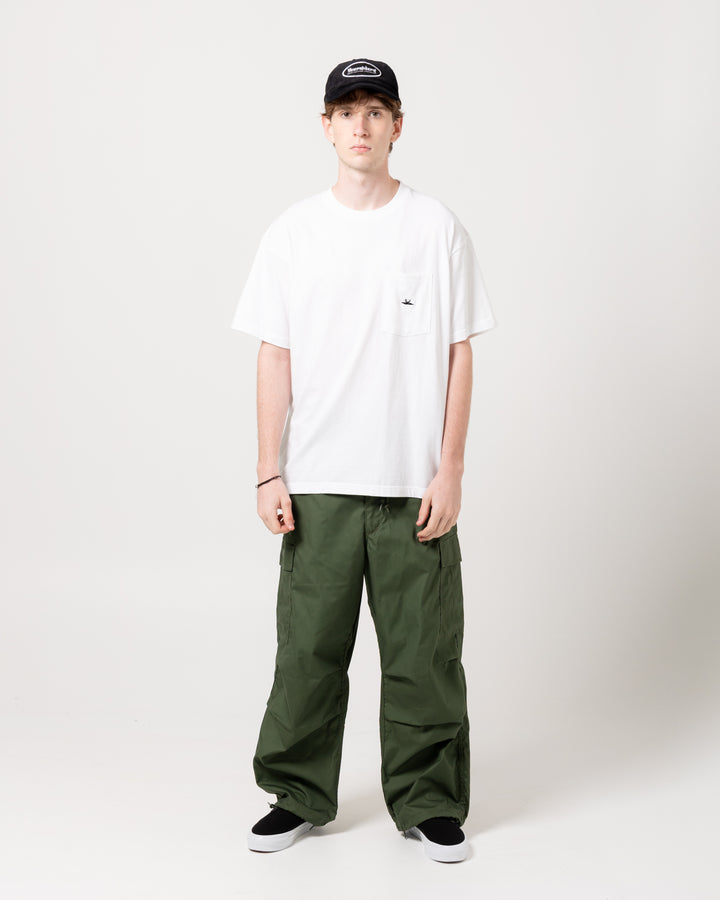 Adventure Pocket Tee | White