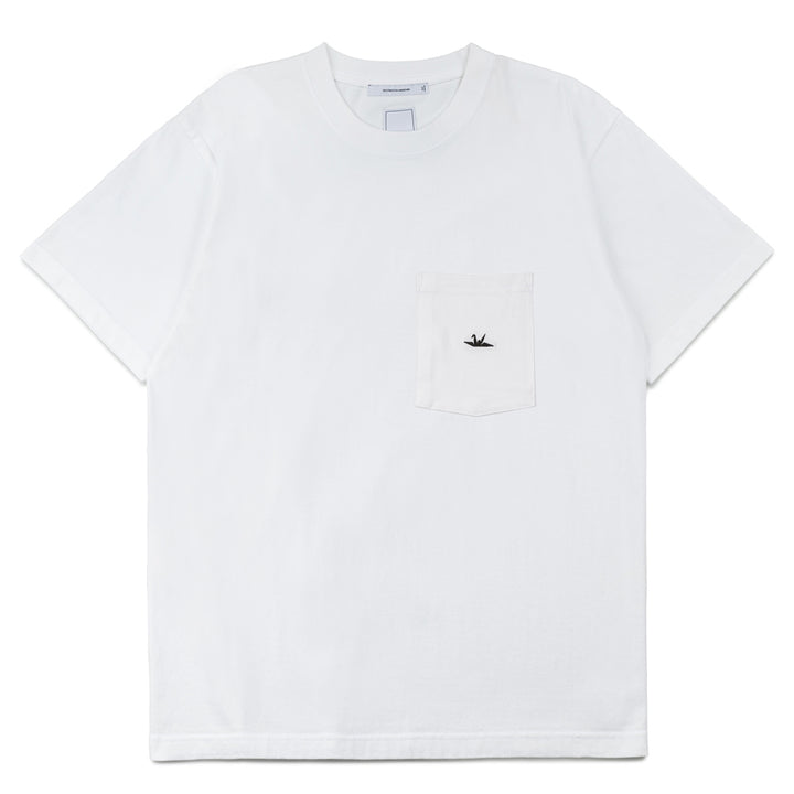 Adventure Pocket Tee | White