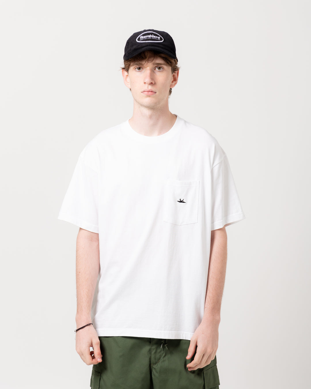 Adventure Pocket Tee | White