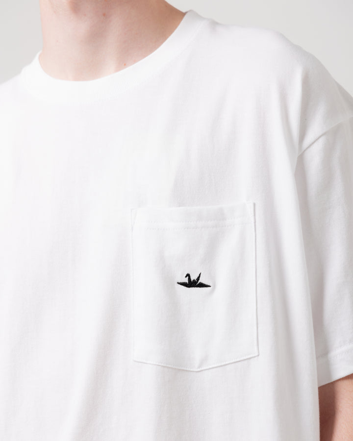 Adventure Pocket Tee | White