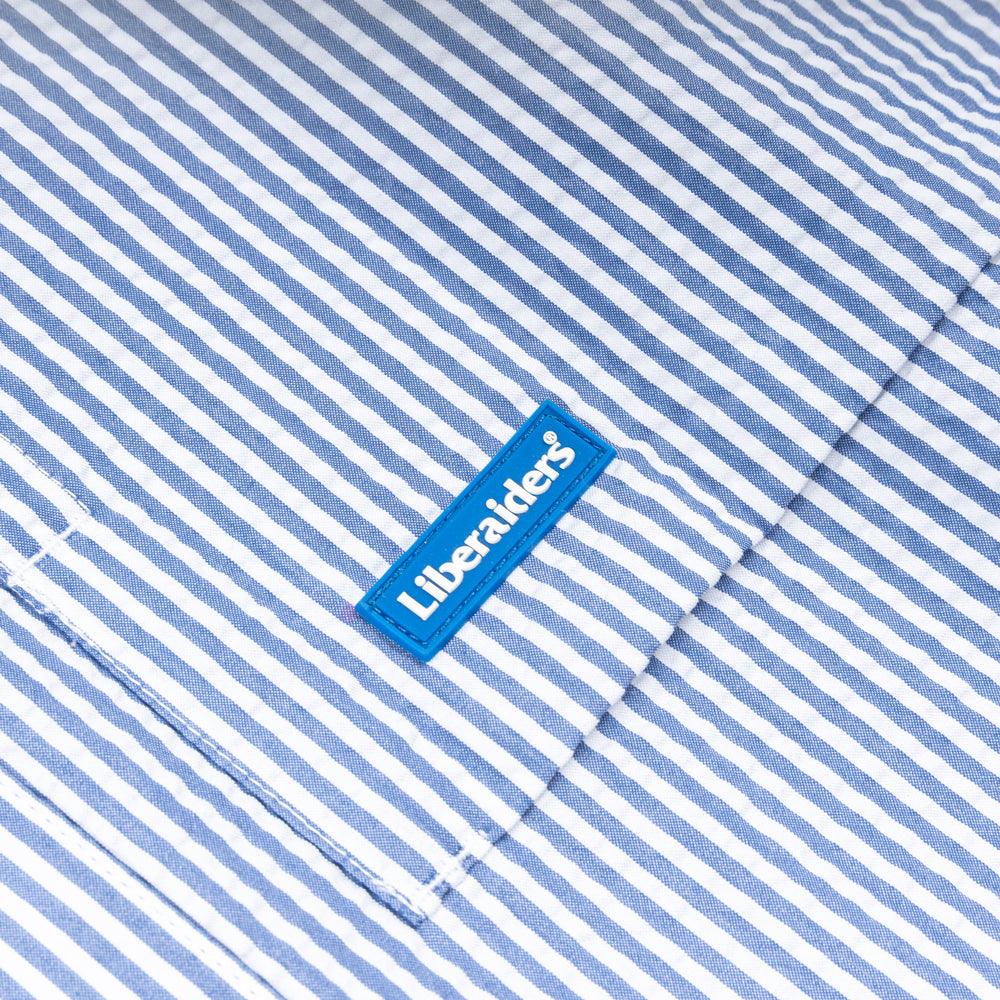 Coolmax Stripe L/S Shirt | Blue