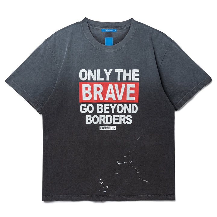 Faded Brave Tee | Black