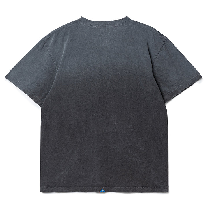 Faded Punk Logo Tee | Black