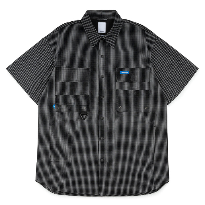 Grid Cloth Shirt | Black