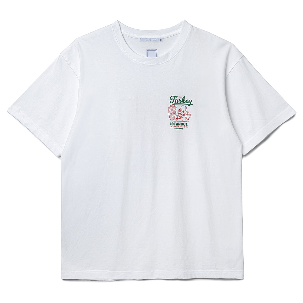 Kebab Tee | White
