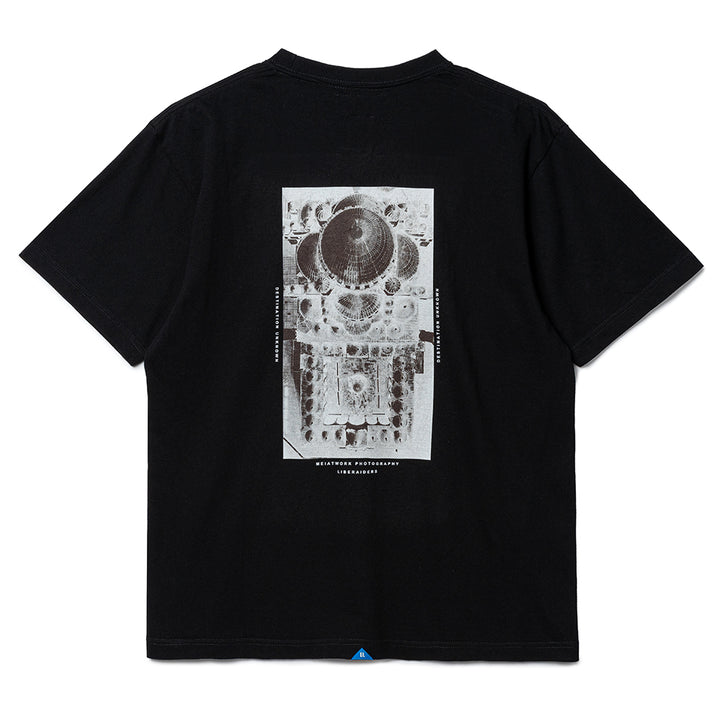 Maw Aerial Photo Tee | Black
