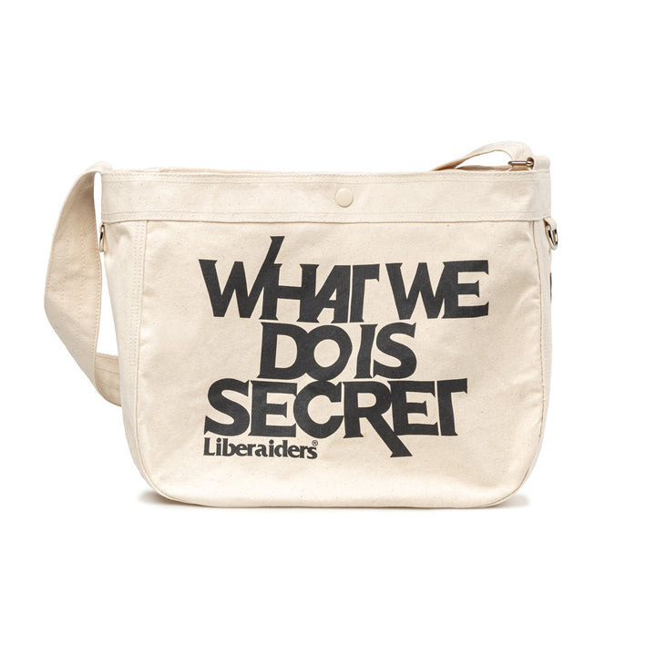 PX Canvas News Paper Bag | White