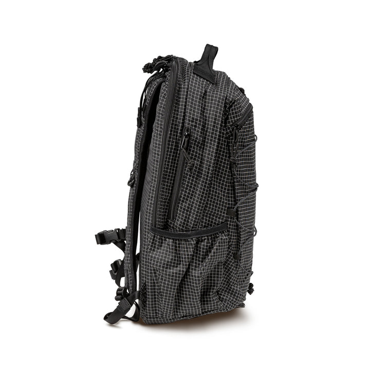 PX Grid Nylon Backpack | Black