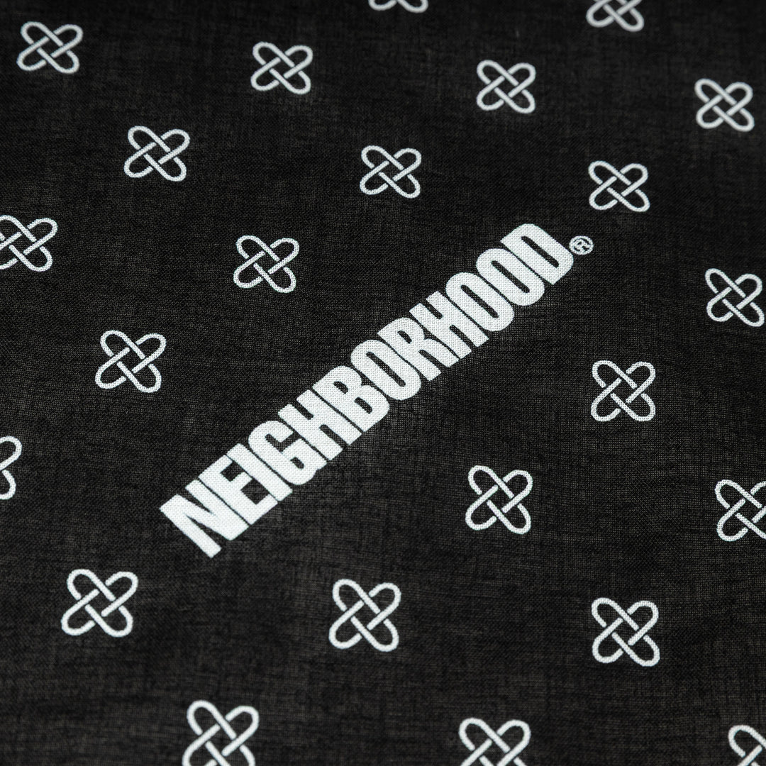 Line Pattern Bandana | Black