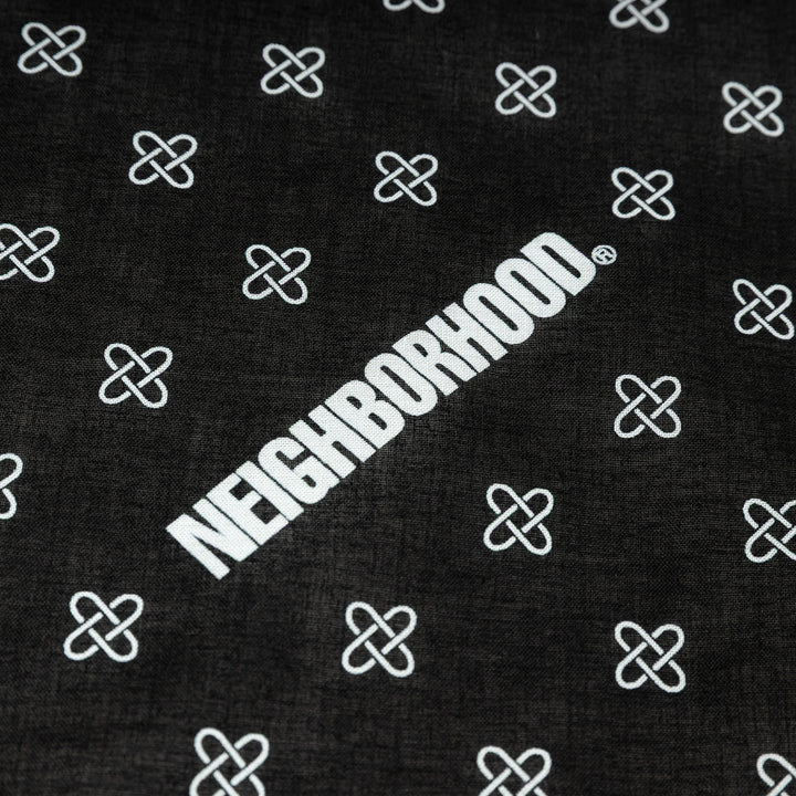 Line Pattern Bandana | Black