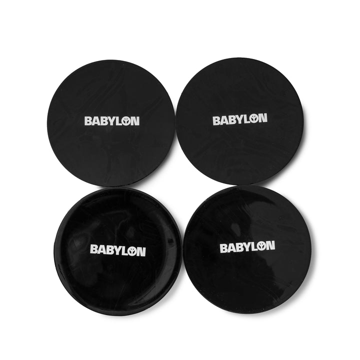 Logo Coaster Pack | Black