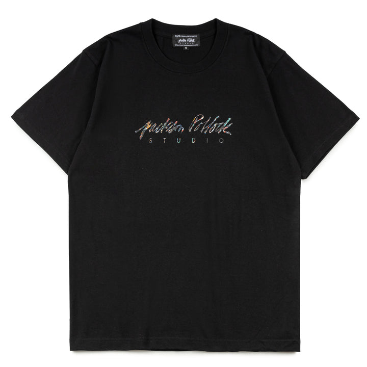 Jackson Pollock Studio 03 Logo Tee | Black