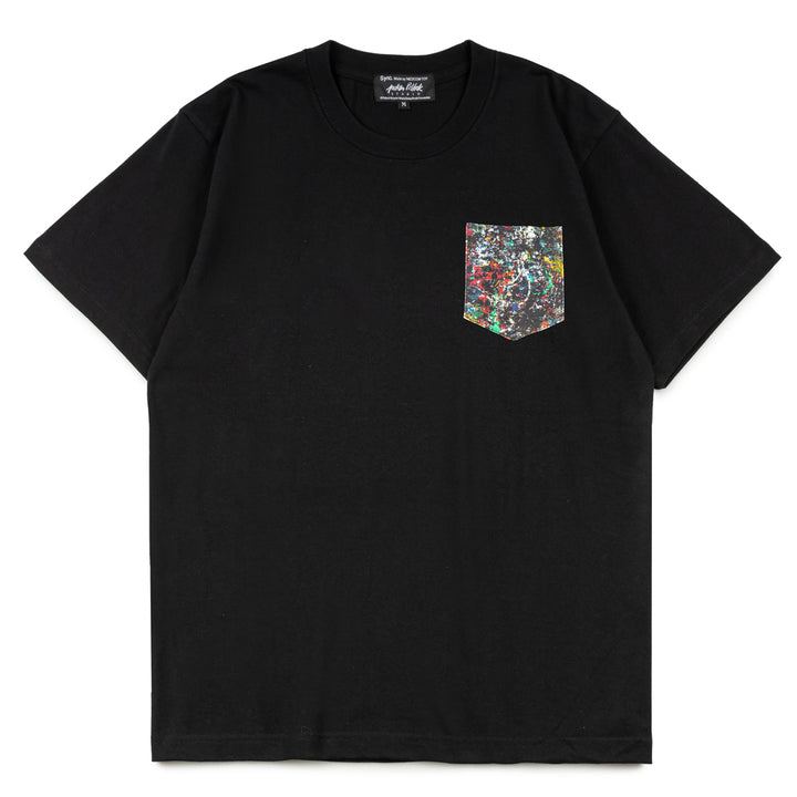 Jackson Pollock Studio 03 Pocket Tee | Black