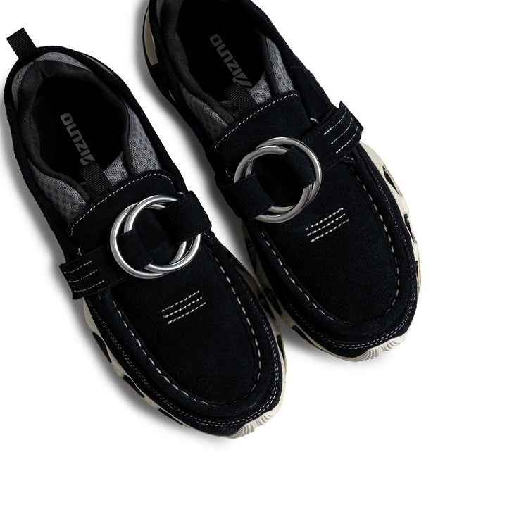 Mizuno x Setsumasa Kobayashi Wave Prophecy Ring Moc | Black Sand