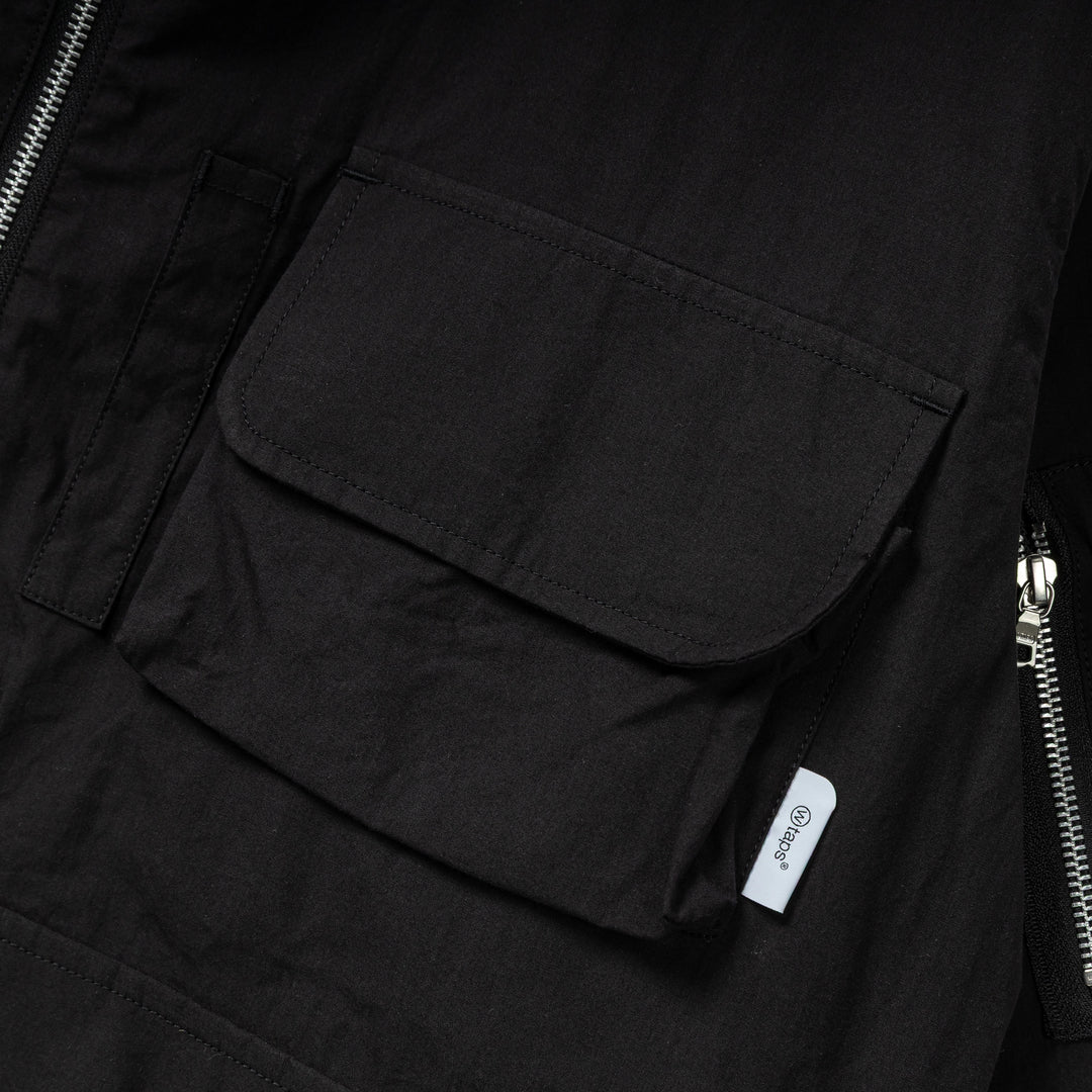 Modular 01 / Jacket / Cotton. Weather | Black