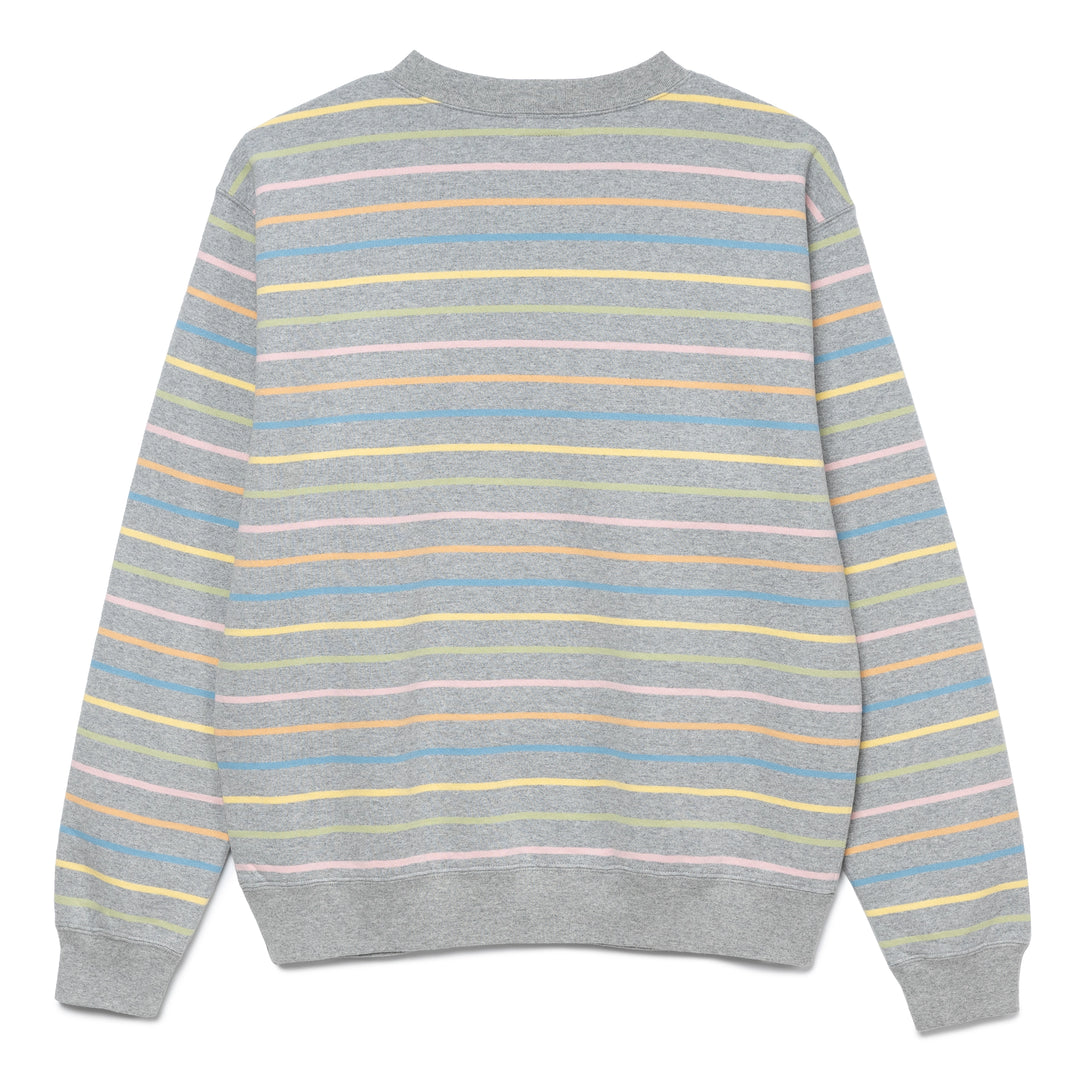 Multi Striped Sweatshirt | Grey